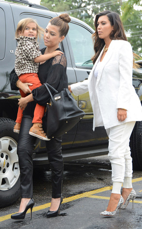 Kim Kardashian, Kourtney Kardashian, Mason Kim Kardashian, Kourtney Kardashian, Mason